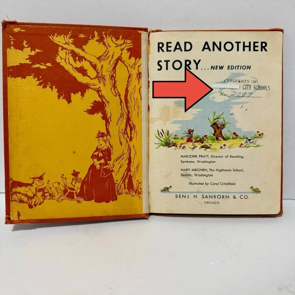 READ ANOTHER STORY 1956 Vintage Children's Reader Marjorie‎ Pratt & Mary Meighen